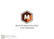 Boris FX Mocha Pro 2022 Free Download-Softprober.com
