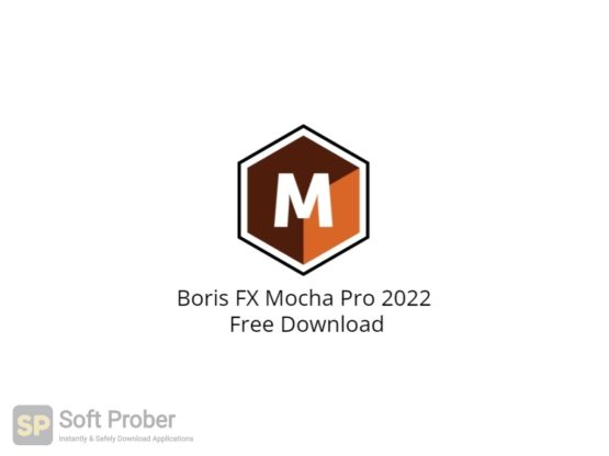 Boris FX Mocha Pro 2022 Free Download-Softprober.com