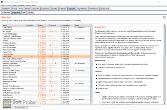 Burp Suite Professional 2022 Offline Installer Download-Softprober.com