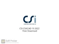 CSI CSiXCAD 19 2022 Free Download-Softprober.com