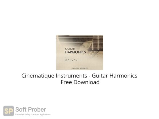 Cinematique Instruments Guitar Harmonics Free Download-Softprober.com