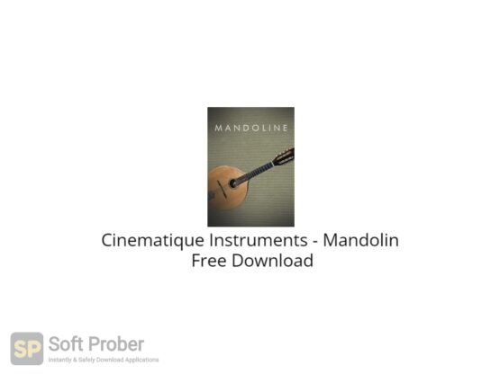 Cinematique Instruments Mandolin Free Download-Softprober.com