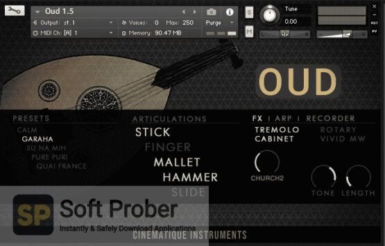 Cinematique Instruments OUD Offline Installer Download-Softprober.com