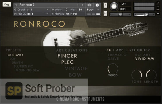Cinematique Instruments Ronroco Latest Version Download-Softprober.com