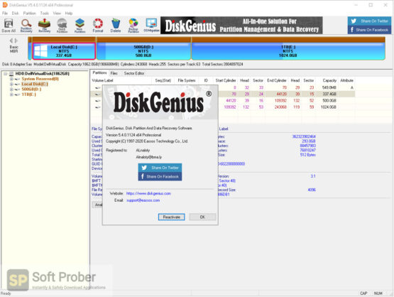 DiskGenius Professional 2022 Offline Installer Download-Softprober.com