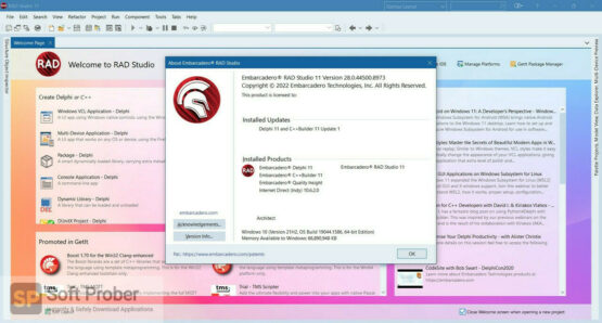 Embarcadero Delphi 11 2022 Direct Link Download-Softprober.com