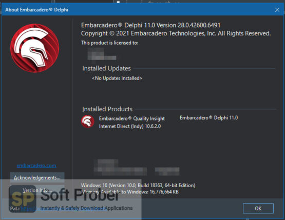 Embarcadero Delphi 11 2022 Latest Version Download-Softprober.com