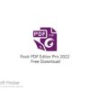 Foxit PDF Editor Pro 2022 Free Download
