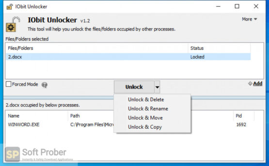 IObit Unlocker 2022 Offline Installer Download-Softprober.com