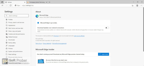Microsoft Edge 103 2022 Direct Link Download-Softprober.com