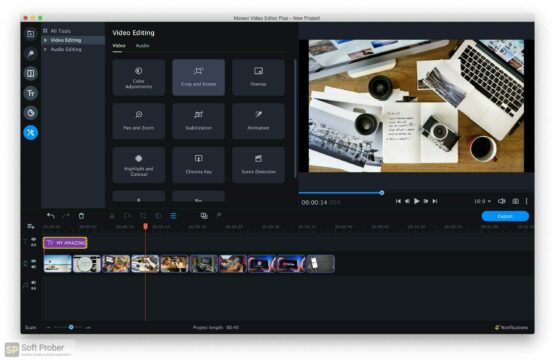 Movavi Video Editor Plus 2022 Offline Installer Download-Softprober.com