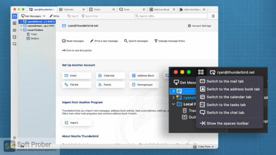 Mozilla Thunderbird 102 2022 Latest Version Download-Softprober.com