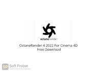 OctaneRender 4 2022 For Cinema 4D Free Download-Softprober.com