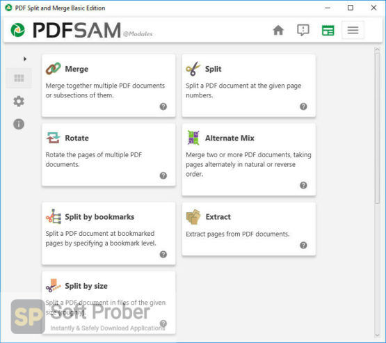 PDFsam PDF Split and Merge 2022 Latest Version Download-Softprober.com