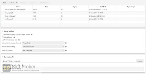 PDFsam PDF Split and Merge 2022 Offline Installer Download-Softprober.com