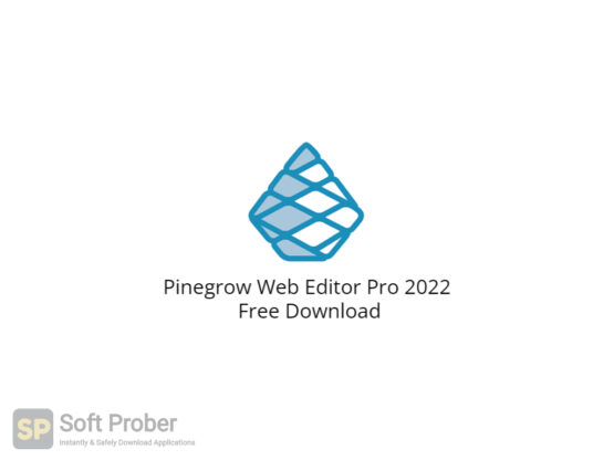 Pinegrow Web Editor Pro 2022 Free Download-Softprober.com