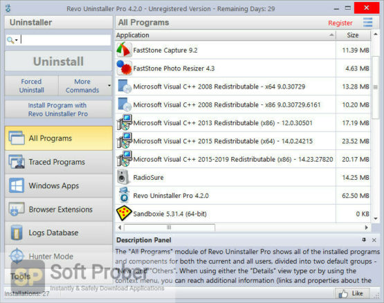 Revo Uninstaller Pro 5 2022 Latest Version Download-Softprober.com