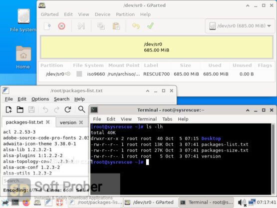 SystemRescue 9 2022 Offline Installer Download-Softprober.com