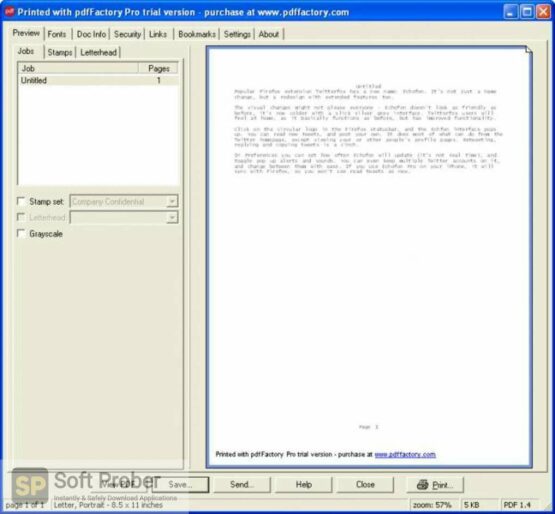 pdfFactory Pro 8 2022 Offline Installer Download-Softprober.com