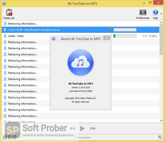 4K YouTube to MP3 2022 Direct Link Download-Softprober.com