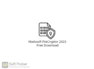 Abelssoft FileCryptor 2023 Free Download-Softprober.com