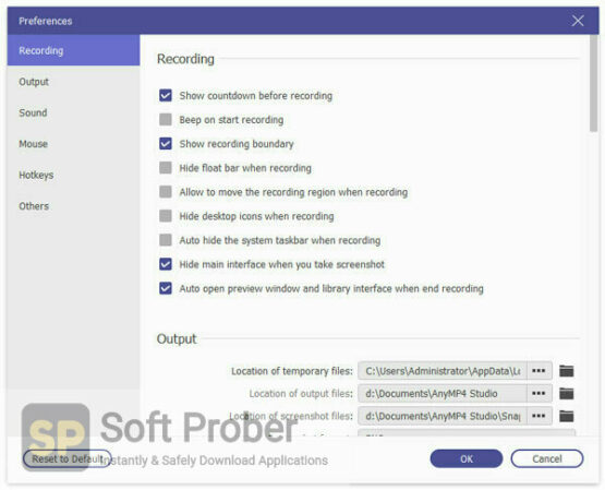 AnyMP4 Screen Recorder 2022 Latest Version Download-Softprober.com