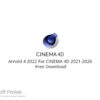 Arnold 4 2022 For CINEMA 4D 2021-2026 Free Download