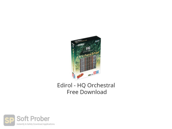 Edirol HQ Orchestral Free Download-Softprober.com