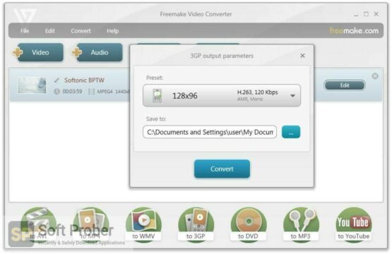 Freemake Video Converter 2022 Direct Link Download-Softprober.com