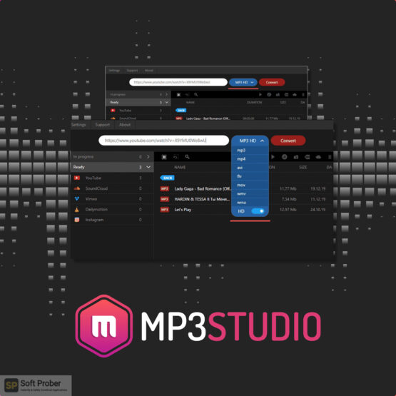 MP3Studio YouTube Downloader 2022 Latest Version Download-Softprober.com