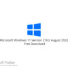 Microsoft Windows 11 Version 21H2 September 2022 Free Download