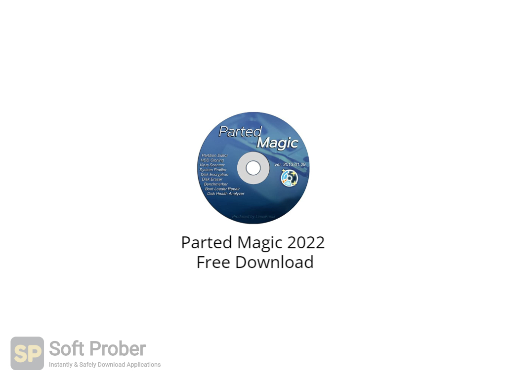 download the new version Parted Magic 2023.08.22