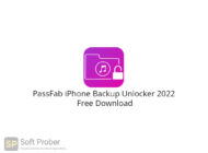 PassFab iPhone Backup Unlocker 2022 Free Download-Softprober.com