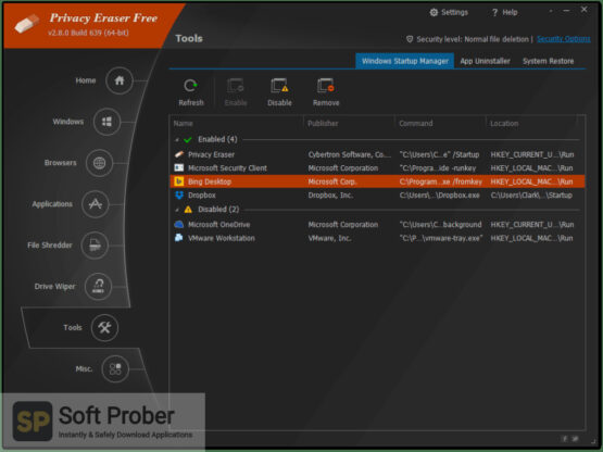 Privacy Eraser Pro 2022 Latest Version Download-Softprober.com