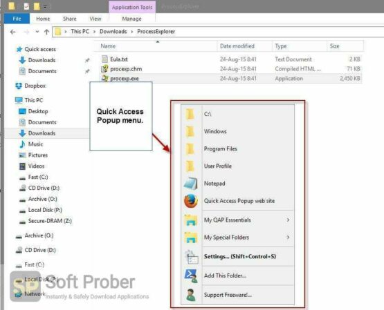 Quick Access Popup 2022 Offline Installer Download-Softprober.com