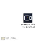 RecMaster 2022 Free Download-Softprober.com