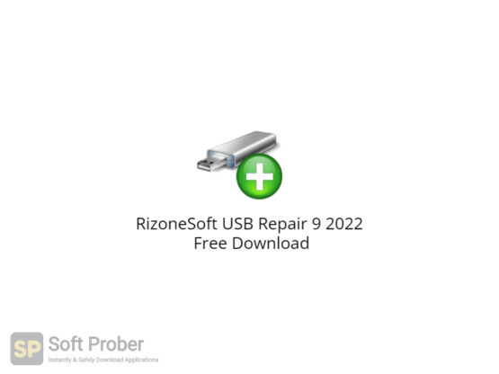 RizoneSoft USB Repair 9 2022 Free Download-Softprober.com