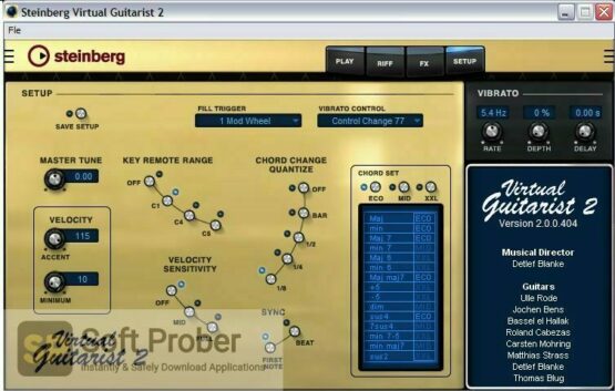 Steinberg Virtual Guitarist Offline Installer Download-Softprober.com