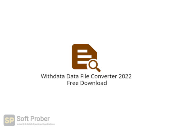 Withdata Data File Converter 2022 Free Download-Softprober.com