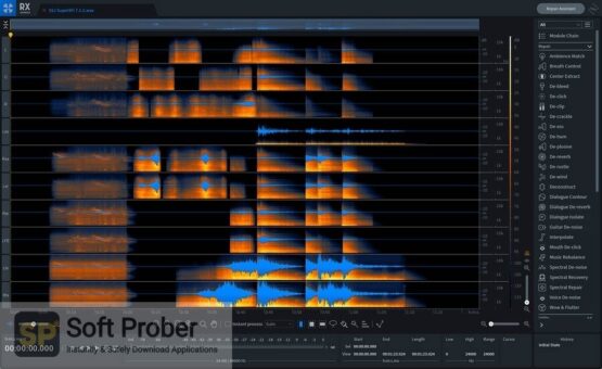 iZotope RX 10 Audio Editor Advanced 2022 Offline Installer Download-Softprober.com