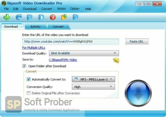 Bigasoft Video Downloader Pro 2022 Offline Installer Download-Softprober.com