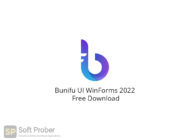 Bunifu UI WinForms 2022 Free Download-Softprober.com