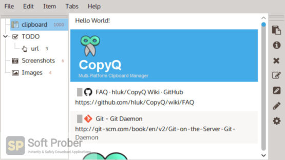 CopyQ 6 2022 Latest Version Download-Softprober.com