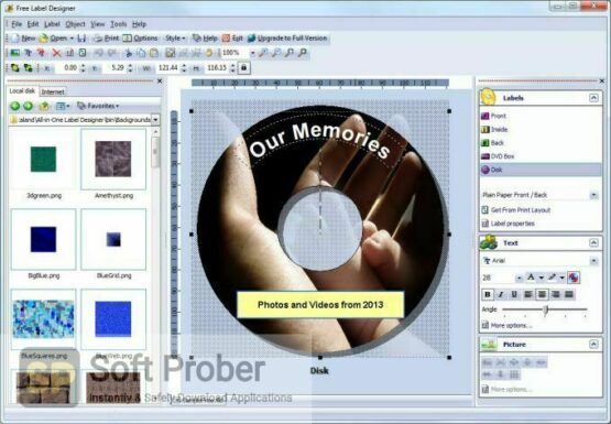 Dataland CD Label Designer 2022 Direct Link Download-Softprober.com