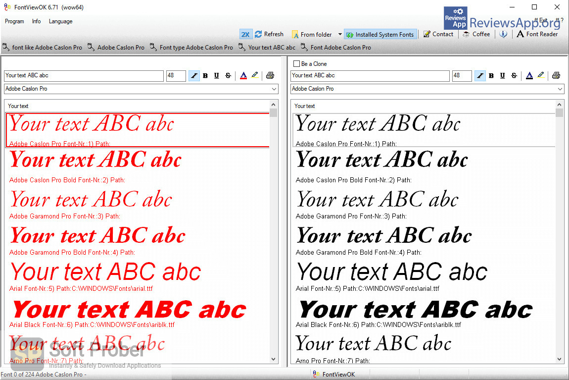 download the new version for android FontViewOK 8.38