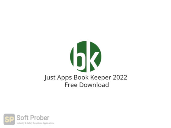 Just Apps Book Keeper 2022 Free Download-Softprober.com