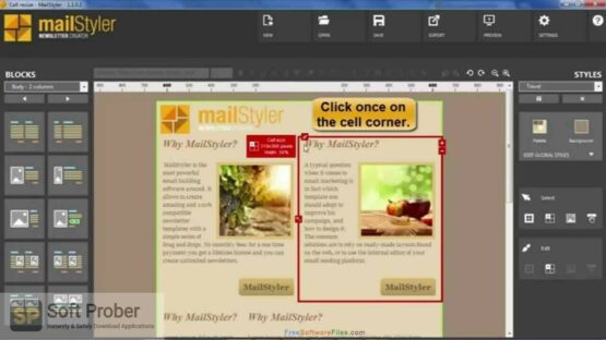 MailStyler Newsletter Creator Pro 2022 Offline Installer Download-Softprober.com