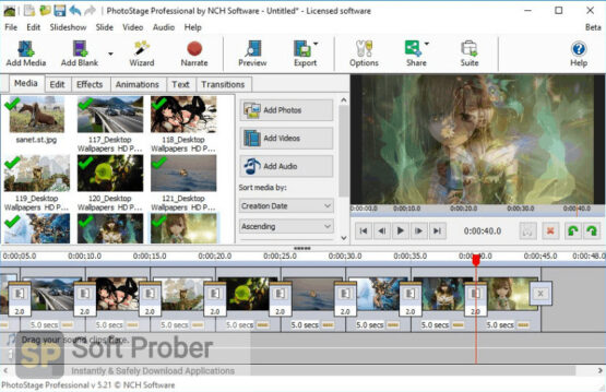 NCH PhotoStage Professional 2022 Latest Version Download-Softprober.com