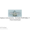 Native Instruments – Kontakt PORTABLE 7 Free Download