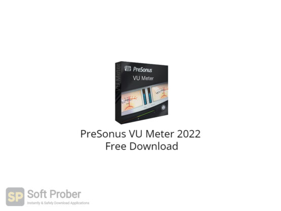 PreSonus VU Meter 2022 Free Download-Softprober.com